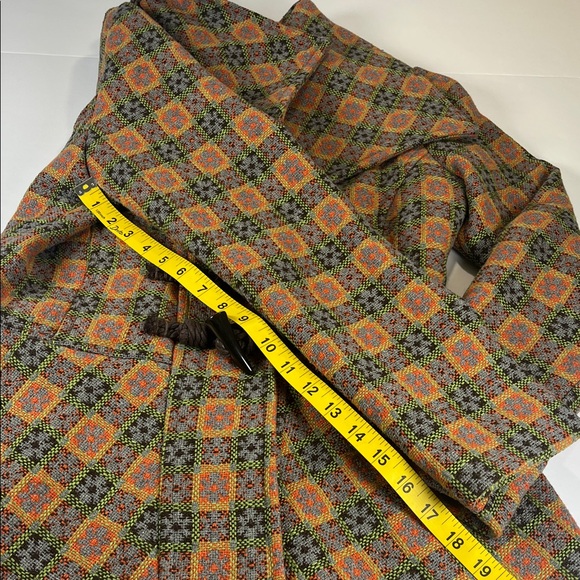 Nick & Mo Multicolor Women's Trendy Coat Sz M - Picture 6 of 9